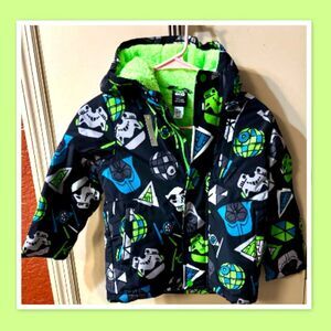 Star Wars Amazon Essentials ~ Boys Warm Puffer Coat ~ Size XS (5Y)